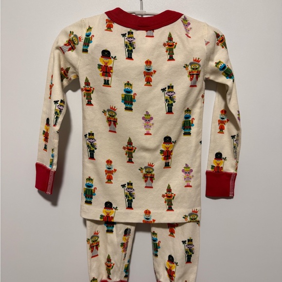 Hanna Andersson Sesame Street Christmas Nutcracker Pajamas - Size 3T - Picture 6 of 7